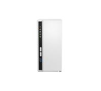 Qnap TS-233 ARM Processeur 4-Core Cortex-A55 2,0 GHz, embarqué de 2 Go (non extensible) Bundle de 4 To avec 2 disques durs de 2 To au meilleur prix