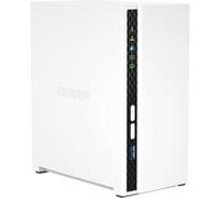 QNAP TS-233 serveur de stockage NAS Tower ARM Cortex-A55 2 Go 0 To QNAP QTS Blanc