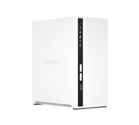 QNAP TS-233 serveur de stockage NAS Tower ARM Cortex-A55 2 Go 0 To QNAP QTS Blanc