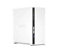 QNAP TS-233 serveur de stockage NAS Tower ARM Cortex-A55 2 Go 0 To QNAP QTS Blanc