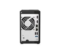 QNAP TS-253E NAS Tower Intel® Celeron® J6412 8 Go 0 To QNAP QTS Noir