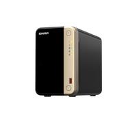 QNAP TS-264 NAS Tower Intel® Celeron® N5095 8 Go 0 To QNAP QTS Noir, Or