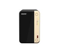 QNAP TS-264 NAS Tower Intel® Celeron® N5095 8 Go 0 To QNAP QTS Noir, Or