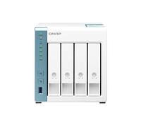 QNAP TS-431K 8TB 4 Bay Solution NAS de Bureau | Installé avec 4 x 2TB Western Digital Red Disques durs