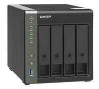 QNAP TS-431X3-4G Serveur de stockage 4 baies 16 To avec 4 x 4 To Rouge WD40EFAX