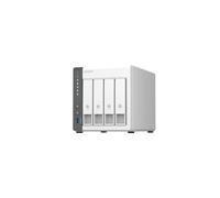 QNAP TS-433-4G-US NAS à 4 Baies avec processeur quadricœur, 4 Go de RAM DDR4 et réseau 2,5 GbE (sans Disque)