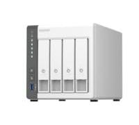 QNAP TS-433 NAS 4 Bay (ARM 4-Core Cortex-A55 2,0 GHz, 2,5 GbE) Bundle Seagte IronWolf, couleur : Seagate IronWolf, tailles : 12 To