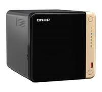 QNAP TS-464 NAS Tower Intel® Celeron® N5095 8 Go DDR4 0 To QNAP QTS Noir