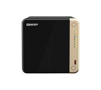 QNAP TS-464 NAS Tower Intel® Celeron® N5095 8 Go DDR4 0 To QNAP QTS Noir