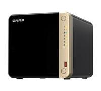 QNAP TS-464 - Serveur NAS - 4 Baies - SATA 6Gb/s - RAID 0 1 5 6 10 JBOD - RAM 8 Go - 2.5 Gigabit Ethernet - iSCSI support