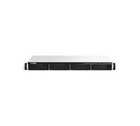 QNAP TS-464eU-8G NAS Rack 1U : Intel Celeron N5095, 8Go DDR4, 4 baies 2.5/3.5" SATA III, Double M.2 PCIe Gen3 NVMe, 2x2.5GbE, HDMI 1.4b