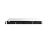 QNAP TS-464eU NAS Rack (1 U) Intel® Celeron® N5095 8 Go DDR4 0 To QNAP Turbo System Aluminium, Noir