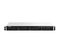 QNAP TS-464eU NAS Rack (1 U) Intel® Celeron® N5095 8 Go DDR4 0 To QNAP Turbo System Aluminium, Noir