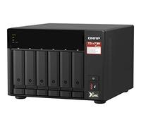 QNAP TS-673A NAS Tower Ryzen Embedded V1500B 8 Go DDR4 0 To QNAP Turbo System Anthracite