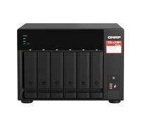 QNAP TS-673A - Serveur NAS - 6 Baies - SATA 6Gb/s - RAID JBOD, 0, 1, 10, 50, 60, 5, 6 - RAM 8 Go - 2.5 Gigabit Ethernet - iSCSI support - avec commutateur QSW-1105-5T