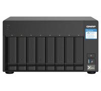 QNAP TS-832PX NAS Tower Annapurna Labs AL324 4 Go DDR4 0 To QNAP Turbo System Aluminium, Noir