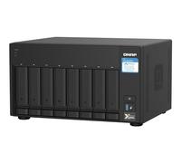 QNAP TS-832PX NAS Tower Annapurna Labs AL324 4 Go DDR4 0 To QNAP Turbo System Aluminium, Noir