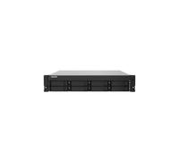QNAP TS-832PXU NAS Rack (2 U) Ethernet/LAN Aluminium, Noir AL324