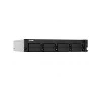 QNAP TS-832PXU-RP NAS Bastidor 2U 8 Bahías Negro