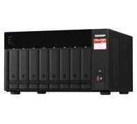 Qnap TS-873A-8G AMD Ryzen™ Embedded V1500B Processeur 4-Core/8-Thread 2,2 GHz, 8 Go SODIMM DDR4 (1 x 8 Go) IronWolf Bundle, tailles Nom: 96 To, Couleur : Seagate IronWolf