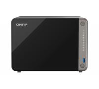 QNAP TS-AI642-8G NAS Tower, 6 disk bays, 8-core ARM Cortex 64-bit Processor ( 4-core Cortex-A76 2.2 GHz + 4-core Cortex-A55 1.8 GHz )