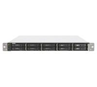 QNAP TS-H1090FU-7302P-128G 10-Bay Rack TS-H1090FU-7302P-128G 10-Bay rackmount NAS AMD EPYC 7302P 16-Core 3.3GHz 8x16Go RDIMM DDR4 ECC