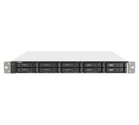QNAP TS-h1090FU NAS Rack (1 U) EPYC 7302P 128 Go DDR4 0 To QuTS hero Noir, Gris