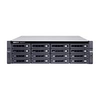 QNAP TS-h1683XU-RP NAS Rack (3 U) Ethernet/LAN Noir E-2236