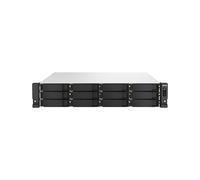 QNAP TS-h1887XU-RP-E2334-16G NAS Rack 2U Intel Xeon E-2334 16Go DDR4 ECC 12x3.5"+6x2.5" SATA 6Gb/s, 2x10GbE, 2x2.5GbE, PCIe Gen4, QuTS hero