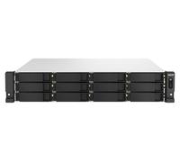 QNAP TS-h1887XU-RP NAS Rack (2 U) Intel Xeon E E-2334 16 Go DDR4 0 To QuTS hero Noir, Blanc