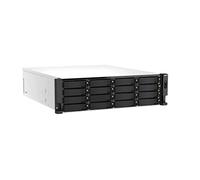 QNAP TS-H2287XU-RP - NAS - Rack (3 U) - Intel Xeon E - E-2378 - Noir - Blanc