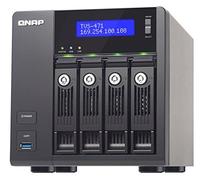 QNAP TVS-471-i3-4G 4 Bay NAS de bureau Boîtier avec 4 Go de RAM