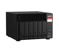 QNAP TVS-675 NAS Tower ZhaoXin KaiXian KX-6000 KX-U6580 8 Go DDR4 0 To QuTS hero Noir
