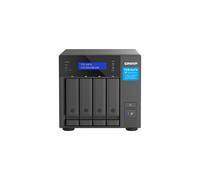 QNAP TVS-H474-PT-8G NAS Tower : Intel Pentium G7400, 8Go DDR4, 4 baies SATA 6Gb/s, 2xM.2 NVMe PCIe Gen3, 1xPCIe Gen4, 2x2.5GbE, QuTS hero