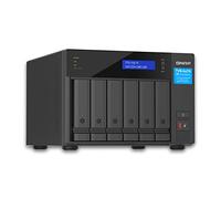 QNAP TVS-H674 NAS Tower Intel® Core™ i5 i5-12400 32 Go DDR4 0 To QuTS hero Noir