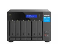 QNAP TVS-h674T-i5-32G Thunderbolt NAS Tower with Intel Core i5, 32GB RAM DDR4, LAN Ethernet, Black, 8-bay