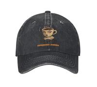 QNBUFOY Coton Confort Espressona Signora Italien Brainrot Casquettes de Baseball Casquettes en Coton Chapeau Rétro Extérieur Été Déstructuré Doux Snapback Chapeau Cadeau