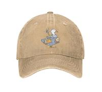 QNBUFOY Coton Confort Sam Porter Ponts comme Une oie de l’échouage Casquette de Baseball Vintage Denim Couvre-Chef Hommes Femmes Activités de Plein air Cadeau Chapeau Casquette Cadeau