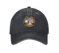 QNBUFOY Respirant Chapitre 6 Organisation États-Unis Mode Unisexe Coton Casquette De Baseball Classique Réglable Denim Chapeau Cadeau