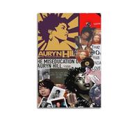 QNEKHLVP Toile murale musicale The Miseducation of Lauryn Hill - Décoration murale pour chambre à coucher d'adolescente - 60 x 90 cm