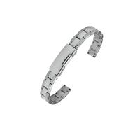 QNGMKBKTDZ 6mm 8mm 10mm 12mm 14m Bracelet de montre for dames adapté for Casio adapté for fossile adapté for Longines en acier inoxydable femmes Bracelet de montre Bracelet en céramique(3122 Silver,Wi