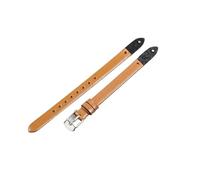 QNGMKBKTDZ Bracelets De Montre For Femmes Fossil ES3745 ES3861 ES4026 ES3862 ES4340, Petit Bracelet De 8mm(Light Brown,8mm-Golden Buckle)