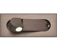 QNGSAK Lampes de porche Lampe de lecture encastrée 3W LED Spot Light Chambre Applique murale Applique Hôtel Chevet Projecteurs muraux rotatifs (Couleur: C) reliable