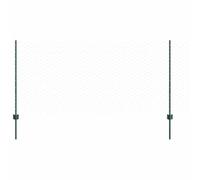 Qnhdfrt 10x1m Green PVC Hexagonal Wire Garden Fence with Posts