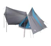 Qnhdfrt 12-Person Blue Taffeta Teepee Tent