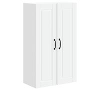 Qnhdfrt 2-Door Wall Mounted Kitchen Cabinet, Engineered Wood, White