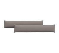 Qnhdfrt 2-Pack 200x40cm Long Sofa Backrest Cushions, Taupe