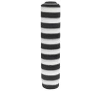 Qnhdfrt 2x50m HDPE Privacy Fence Screen Roll, Charcoal & White