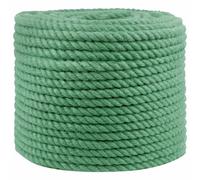 Qnhdfrt 3-Ply Green Jute Twine, Natural Tossa Rope for Gardening