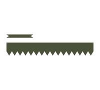 Qnhdfrt 30-Pack Olive Green Steel Garden Edging, Flexible Lawn Border